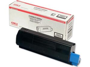 Toner Εκτυπωτή OKI C3200/C3200N black 43034808